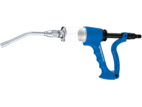 PHILLIPS BLUE 60ML HFV VARIABLE DOSE DRENCHER WITH 140MM NOZZLE, C/W TUBING, CATTLE