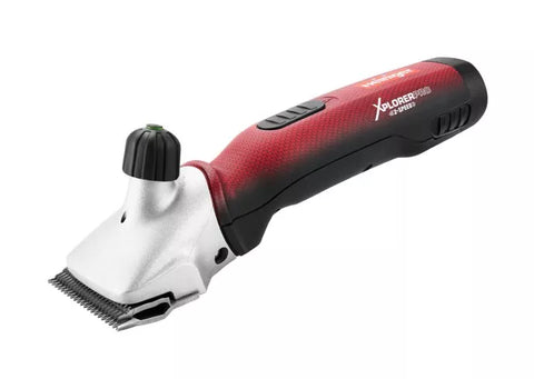 XPLORERPRO CATTLE AND HORSE CLIPPER GB
WITH LI-IONIC BATTERY 10.8V/2.85AH/30.8WH,
31F/15 BLADE SET AND 2 BATTERIES