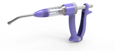 SIMCRO PURPLE 15ML VARIABLE DOSE DRENCHER WITH 90MM NOZZLE, SHEEP