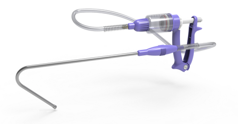 SIMCRO PURPLE 60ML VARIABLE DOSE DRENCHER WITH FLOATING HOOK, CATTLE