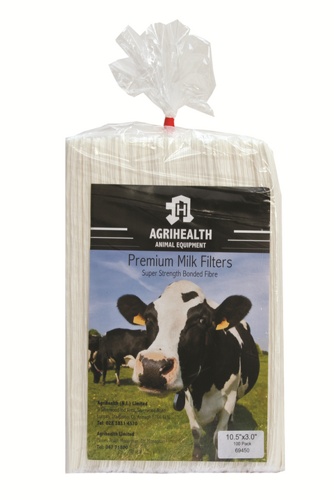 MILK FILTER SOCKS AGRIHEALTH 24" X 4" (100)