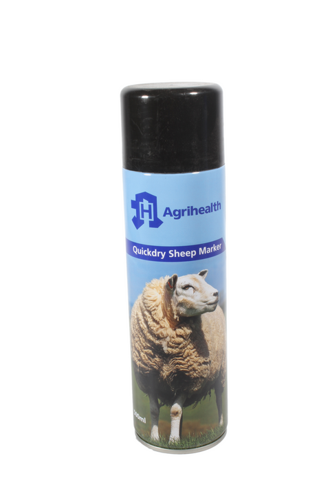 SHEEP SPRAY MARKER AGRIHEALTH 500ML BLACK