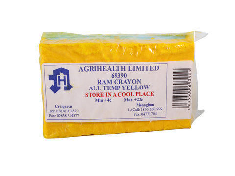 RAM CRAYON ALL TEMP YELLOW