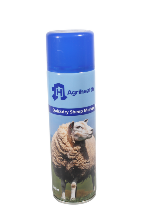 SHEEP SPRAY MARKER AGRIHEALTH 500ML BLUE