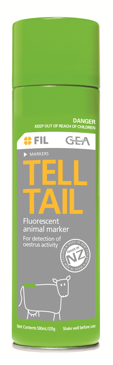 TAIL PAINT (TELL TAIL) AEROSOL GREEN 500MLS