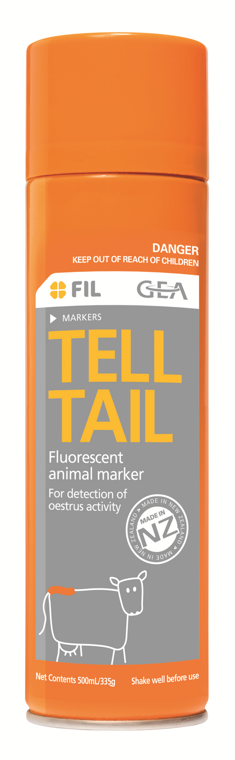 TAIL PAINT (TELL TAIL) AEROSOL ORANGE 500MLS