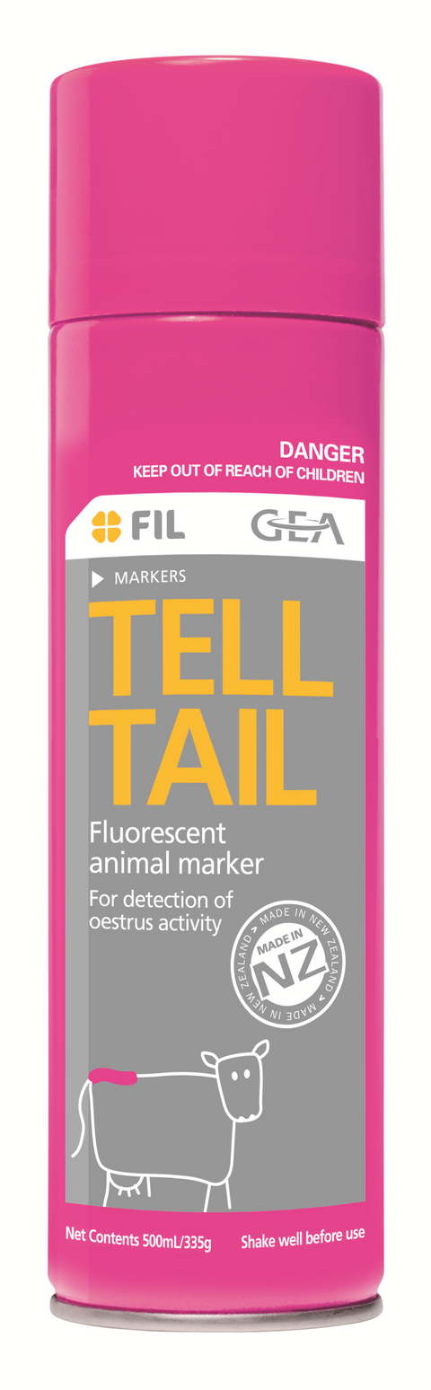 TAIL PAINT (TELL TAIL) AEROSOL PINK 500MLS