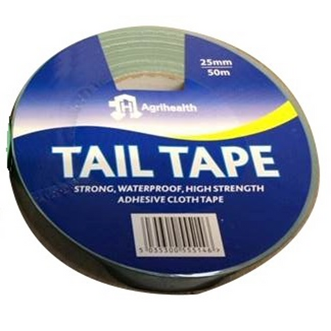 TAIL TAPE AGRIHEALTH GREEN 25MM X 50M