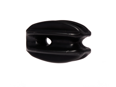 LARGE EGG INSULATORS - BLACK (BAG 10)