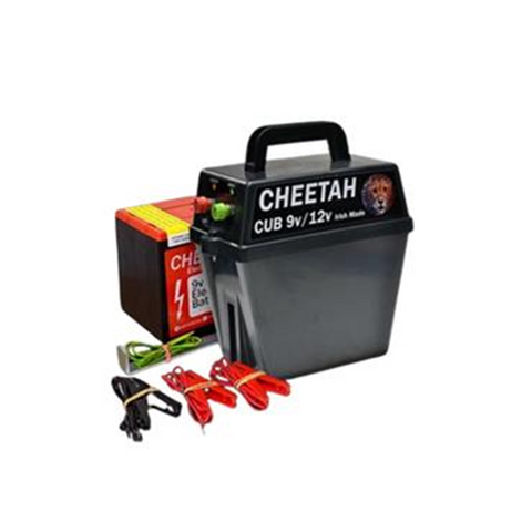 (NEW) CHEETAH CUB (9V/12V) 0.2 JOULES + FREE 130AH BATTERY