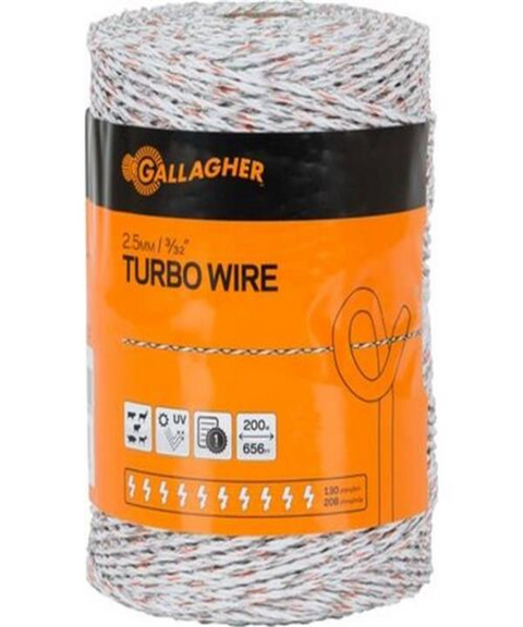 POLYWIRE WHITE 200M  6 STRAND