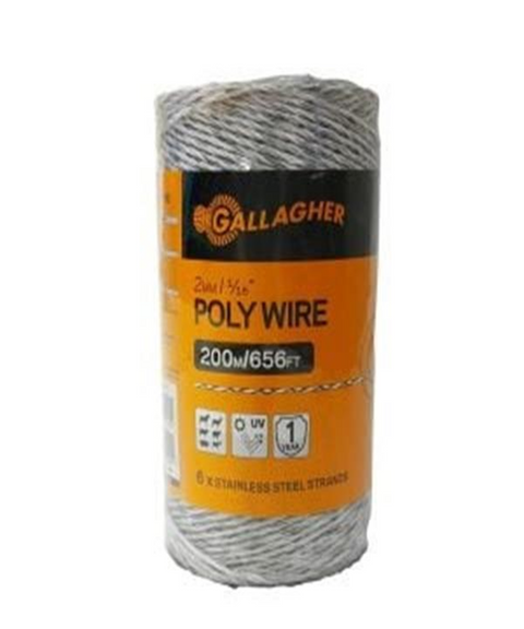 POLYROPE WHITE 200M 6STRAND